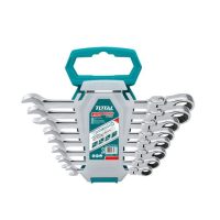 TOTAL 8 Piece Flexible Ratchet Spanner Set